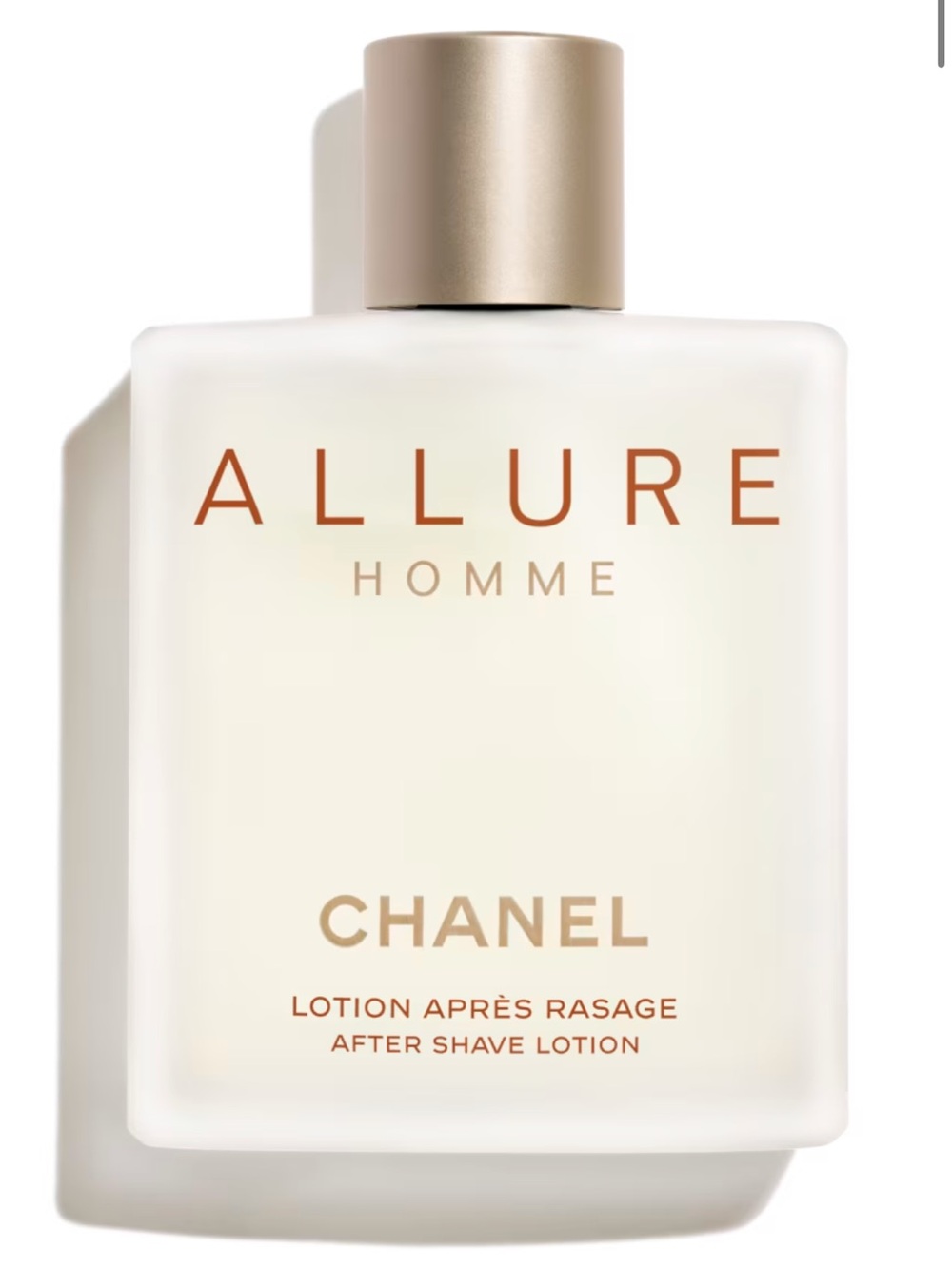 CHANEL Allure Homme Sport After Shave Lotion — White/Black/Red